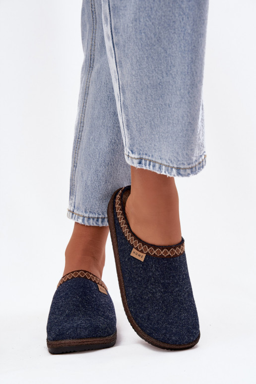 Zapatillas FemeninoHaftem Inblu NL000009 azul oscuro Zapatillas FemeninoHaftem Inblu NL000009 azul oscuro