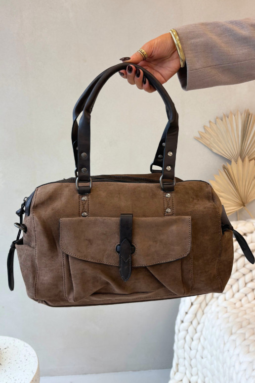 Tiene quenode gamuza ecológicau Oscurobeige Gressa