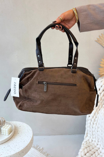 Tiene quenode gamuza ecológicau Oscurobeige Gressa 2