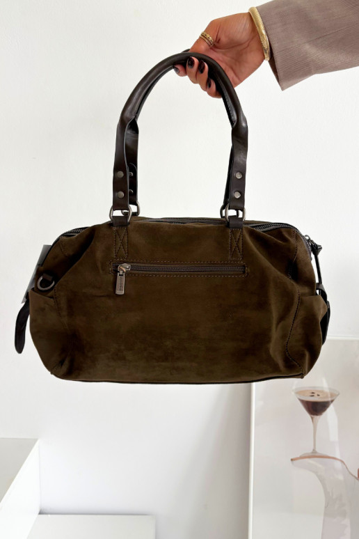 Tiene quenode gamuza ecológicau de color caqui Gressa