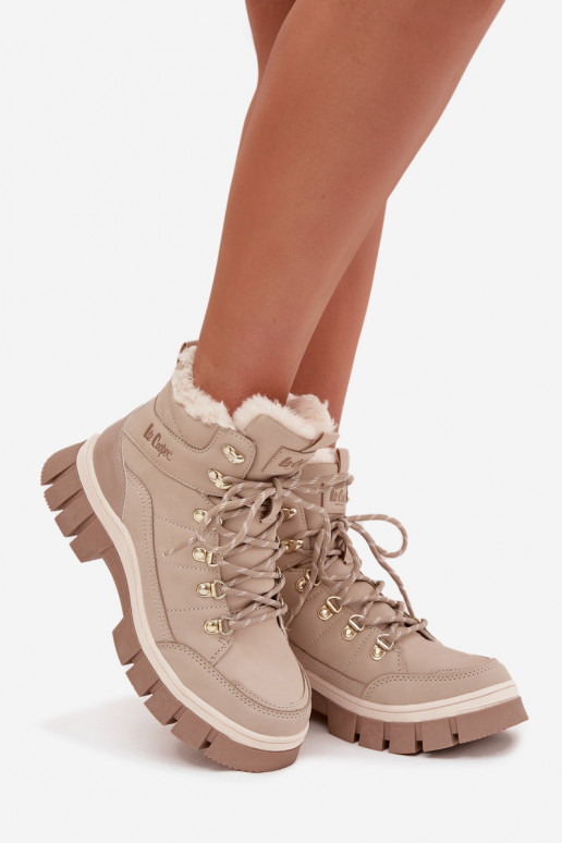 calentamiento zapatos Femenino Lee Cooper LCJ-25-31-3910 beige