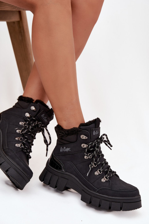 calentamiento zapatos Femenino Lee Cooper LCJ-25-31-3911 de color negro