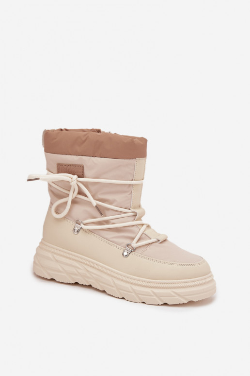 Botas de nieve Femenino Al castillo Lee Cooper LCJ-25-44-3931 beige