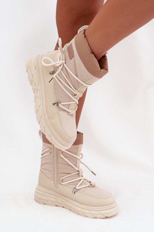 Botas de nieve Femenino Al castillo Lee Cooper LCJ-25-44-3931 beige