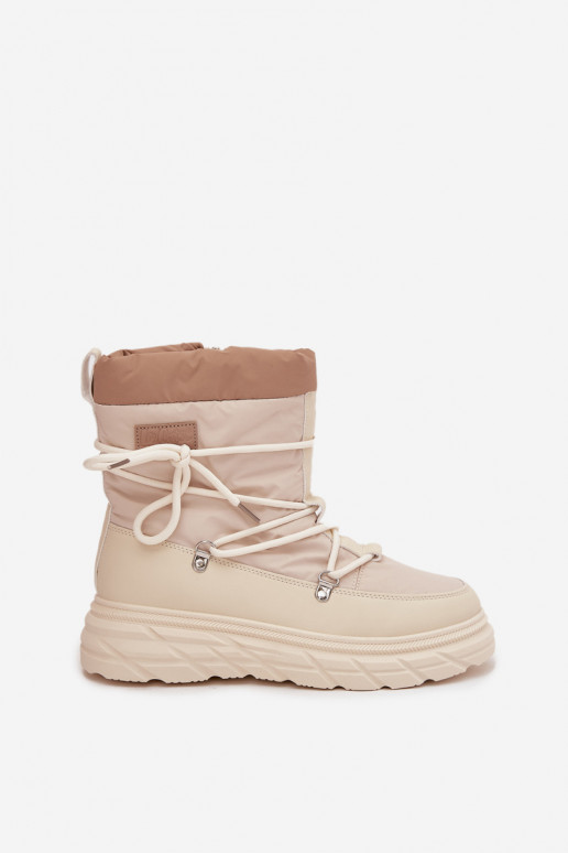 Botas de nieve Femenino Al castillo Lee Cooper LCJ-25-44-3931 beige