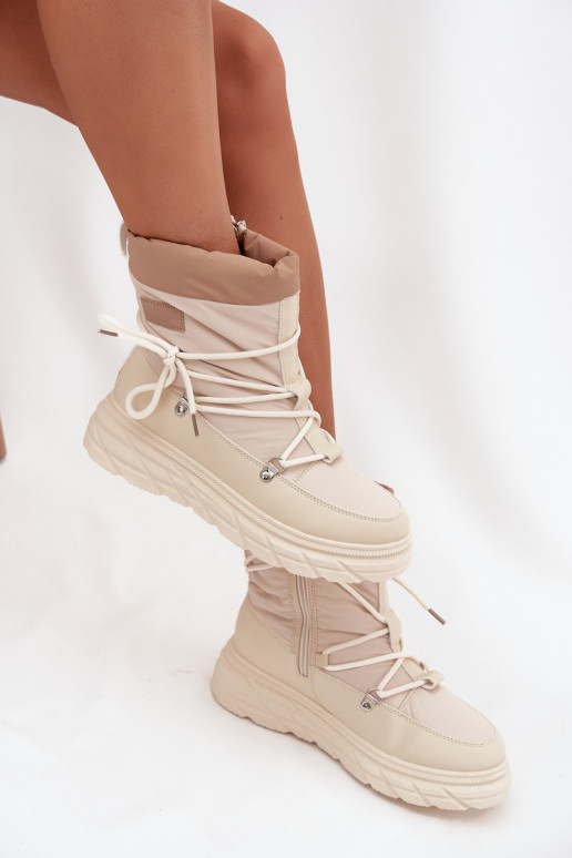 Botas de nieve Femenino Al castillo Lee Cooper LCJ-25-44-3931 beige