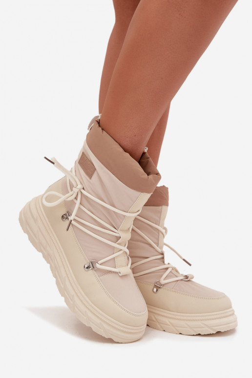 Botas de nieve Femenino Al castillo Lee Cooper LCJ-25-44-3931 beige