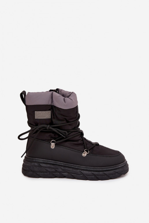 Botas de nieve Femenino Al castillo Lee Cooper LCJ-25-44-3930 de color negro
