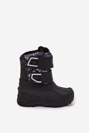 Botas de nieve para niños Lee Cooper LCJ-25-10-3781 color negro 2