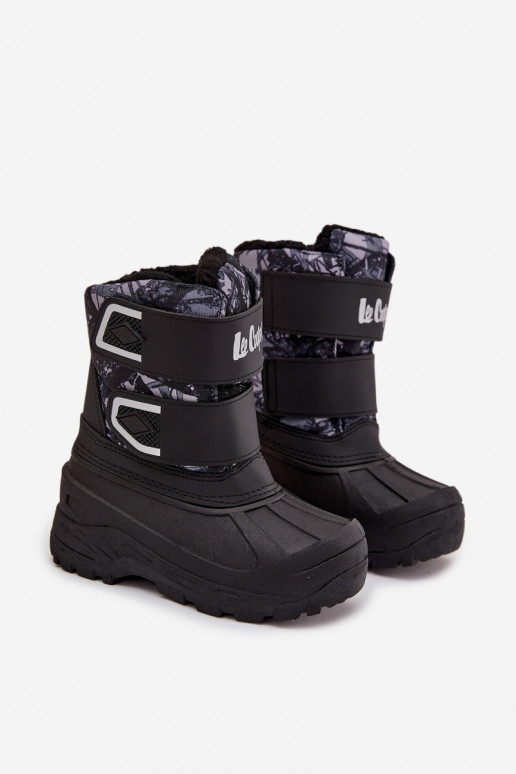Botas de nieve Infantil Lee Cooper LCJ-25-10-3781 de color negro Botas de nieve Infantil Lee Cooper LCJ-25-10-3781 de color negro