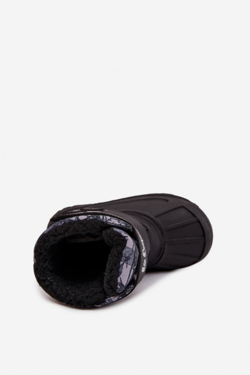 Botas de nieve Infantil Lee Cooper LCJ-25-10-3781 de color negro