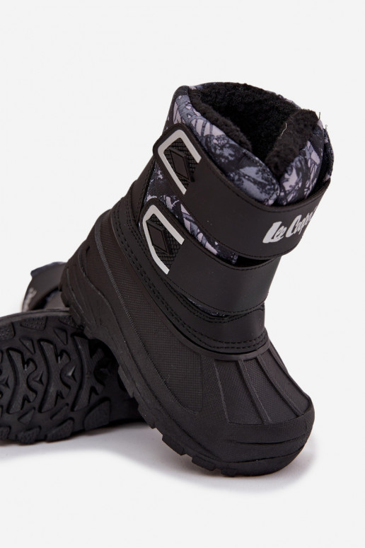 Botas de nieve Infantil Lee Cooper LCJ-25-10-3781 de color negro Botas de nieve Infantil Lee Cooper LCJ-25-10-3781 de color negro