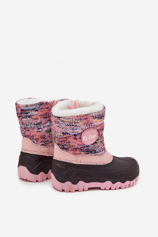 Botas de nieve Infantil Infantil Al castillo Lee Cooper LCJ-25-10-3770 color rosa
