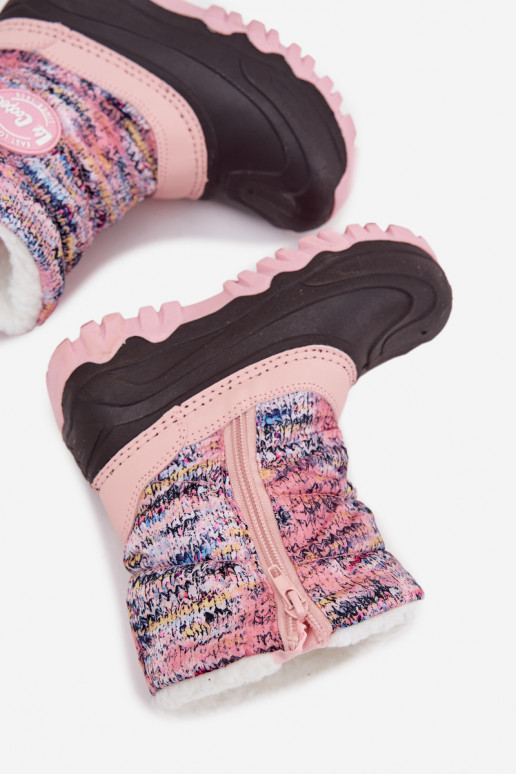 Botas de nieve Infantil Infantil Al castillo Lee Cooper LCJ-25-10-3770 color rosa