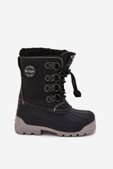 Botas de nieve Infantil Niños Lee Cooper LCJ-25-44-3943K de color negro 2