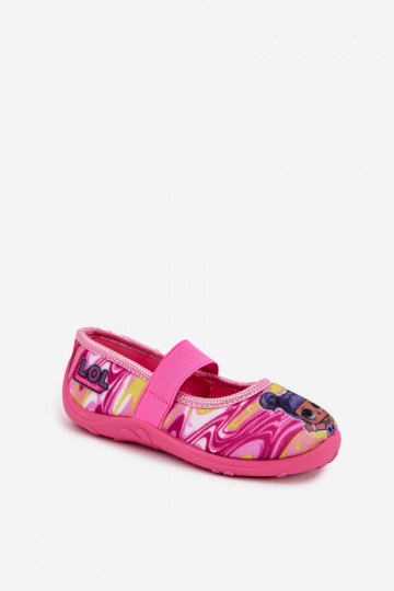 Chanclas tipo ballerina para niñas L.O.L. SURPRISE Janeline color rosa