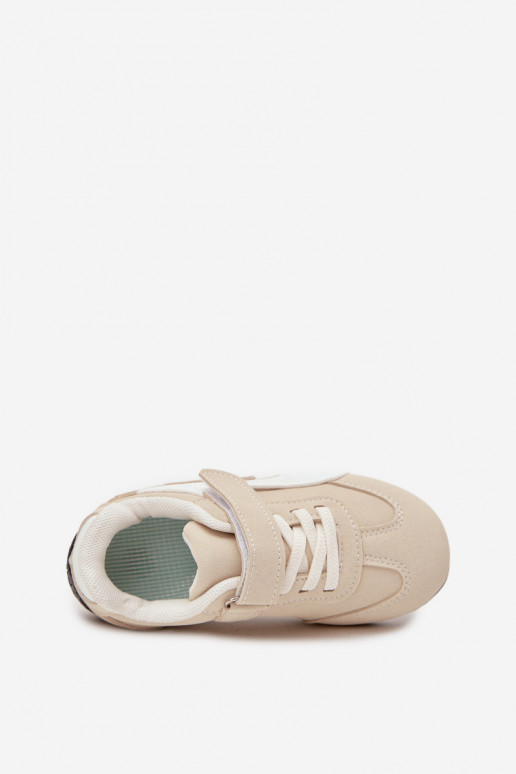 zapatos zapatillas de deporte para niñoscon cierre adhesivoem beige Perrin zapatos zapatillas de deporte para niñoscon cierre adhesivoem beige Perrin