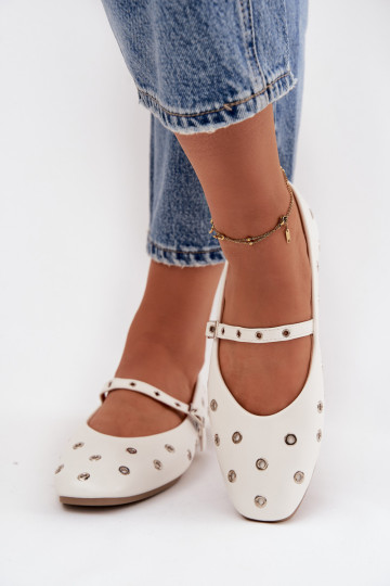 bailarinas Femenino Ze color platami Elementami el color blanco Tiene querivon 2