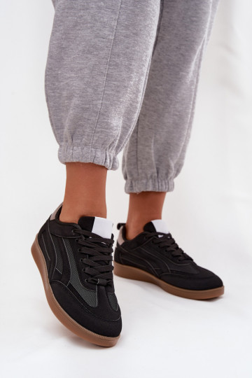 Zapatillas deportivas de mujer color negro Hanelor 2