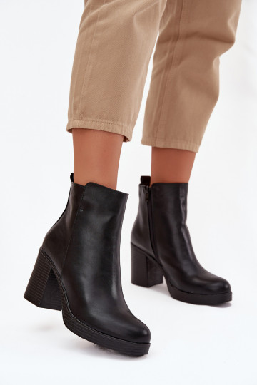 Botines de mujer color negro "Ryselle" 2