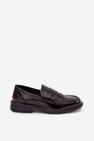 Mocasines de hombre de piel sintética color negro Darvell 2