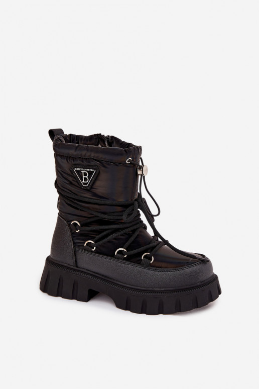 botas de nieve para niños de color negro Adelisse