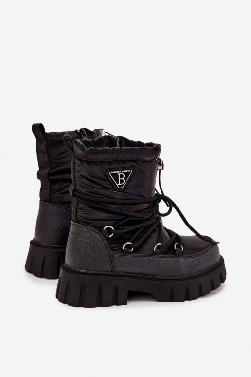 botas de nieve para niños de color negro Adelisse