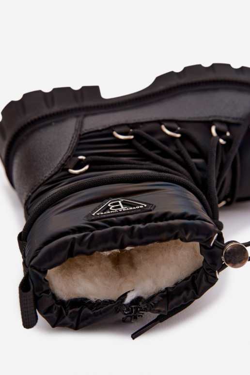 botas de nieve para niños de color negro Adelisse