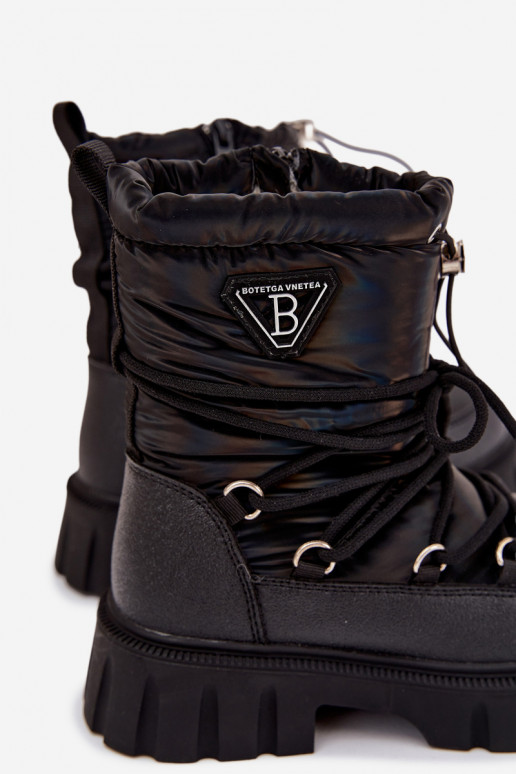 botas de nieve para niños de color negro Adelisse