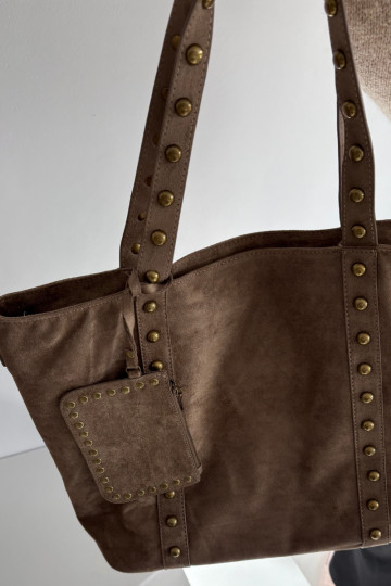Bolso de mujer con decoración de color marfil Kynelle