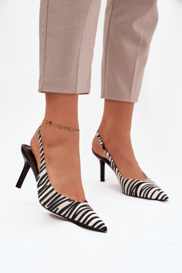Zapatos con tacones finos Zebra Phelia 2