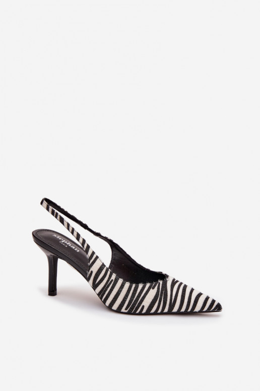 Zapatos con tacones finos Zebra Phelia