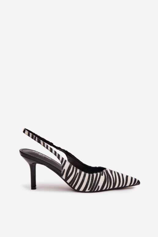 Zapatos con tacones finos Zebra Phelia