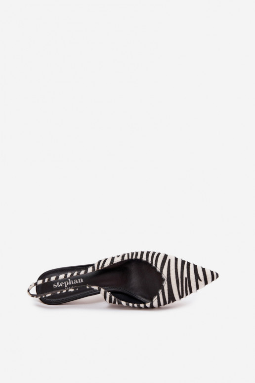 Zapatos con tacones finos Zebra Phelia