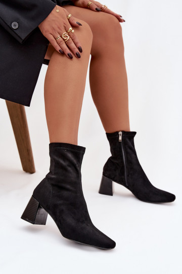Botines de mujer de ante sintético Olianne