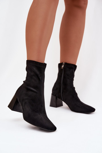Botines de mujer de ante sintético Olianne 2