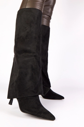 Botas largas negras con...