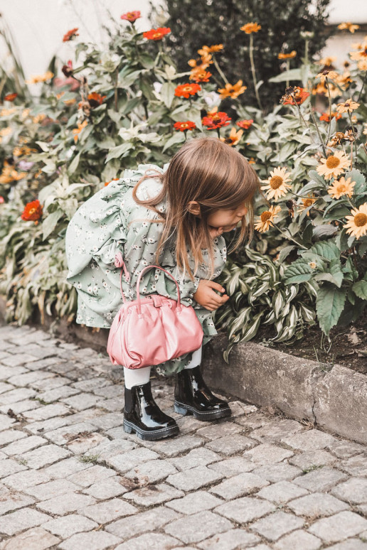 Botas infantiles calentitas con efecto barniz, color negro Porky