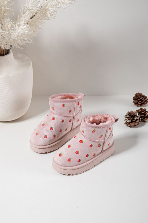 Botas de nieve InfantilTruskaAkami color rosa Gracina