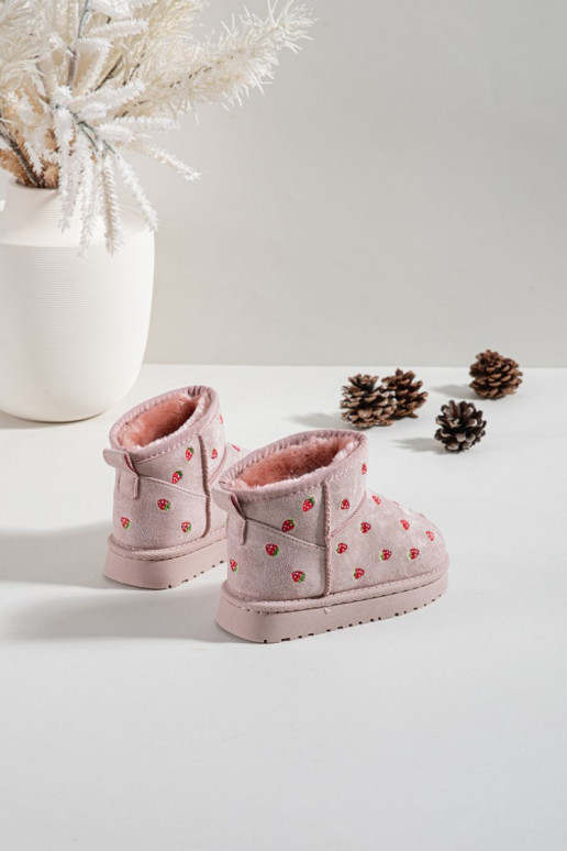 Botas de nieve InfantilTruskaAkami color rosa Gracina
