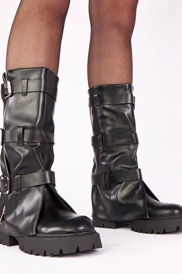 Botines negros con...