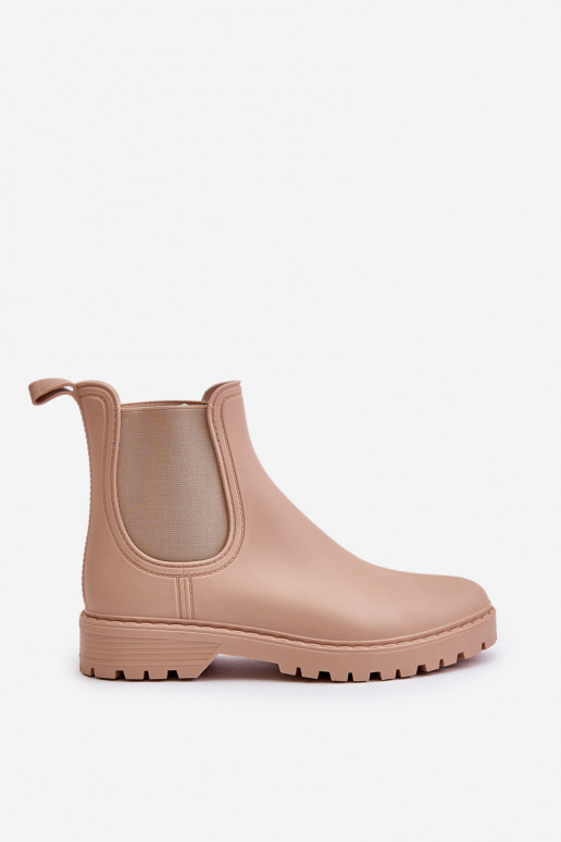 Botas de goma FemeninoElastycznymi ENstaAkami beige Ciariel