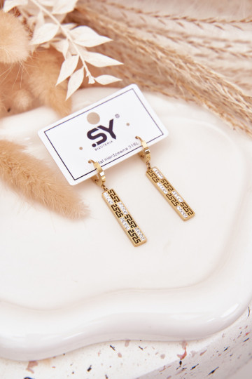 con detalles elegantesi ENiszące con ojos centelleantes Stal Pozłacana 2