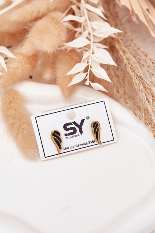 con detalles elegantesi Skrzydła de acero inoxidable