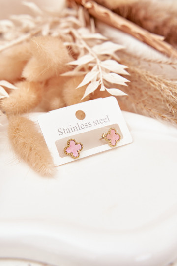 Con detalles elegantes de acero inoxidable en color dorado-rosado 2