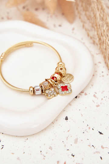 Una pulsera z ZaAieszkami Charms color dorado 2