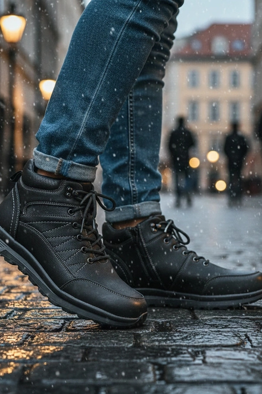 Pantalones de trabajo negros para...