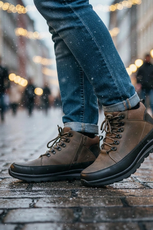 Pantalones de trabajo grises para...