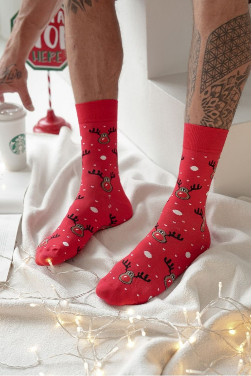 calcetines de hombre Activadovidad Reno color rojo