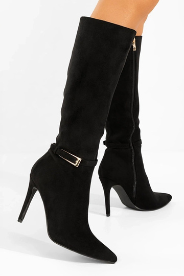 Botas largas negras con...